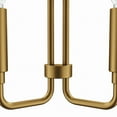 thumbnail image 4 of Modway Rekindle 2-Light Iron Metal Wall Sconce in Satin Brass, 4 of 7