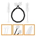 thumbnail image 2 of Shisuyan 3pcs Trumpet Cleaning Care Kit Small Cleaning Set Including Rope Brush Mouthpiece Brush Valve Brush, 2 of 8