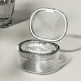 Upgraded Denture Bath Box Cup, NoLeak Denture Bath Case, Invisible