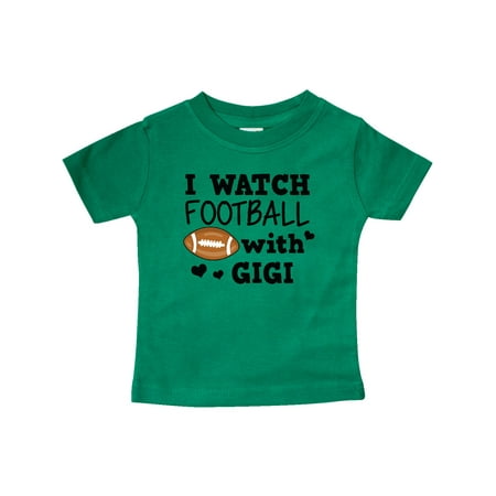 

Inktastic I Watch Football with My Gigi Gift Baby Boy T-Shirt