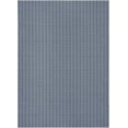 thumbnail image 4 of 5x7 Ft Vintage Print Boho Rug, Non-Slip, Washable, Stain-Resistant, Low Pile Carpet for Living Room/Bedroom/Kitchen (Blue), 4 of 7