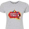 thumbnail image 3 of Disney - Birthday - Ring Master Mickey, Party Time Have Fun - Juniors Fitted Graphic T-Shirt, 3 of 5