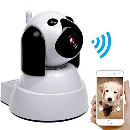 Wireless Ip Cam - Dog IP Cam White Wireless Security Camera HD 720P WiFi Baby Cam Pet Monitor
