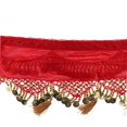 thumbnail image 3 of Bufanda de cinturo de Cadera con Borlas Monedas Lentejuelas Cinturón Egipcio para Danza de Vientre, Baile Latino rojo, 3 of 9