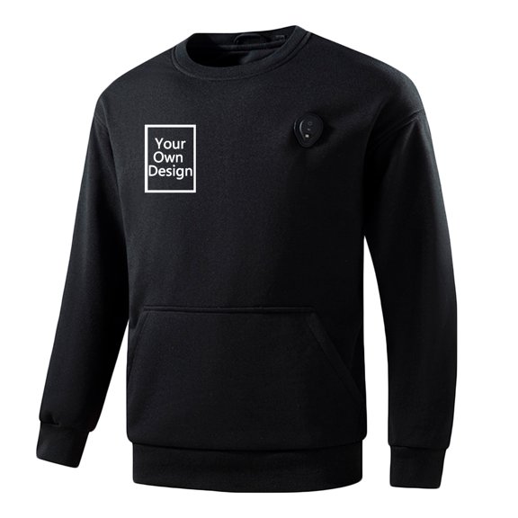 ToyKingdee Unisex Heated Crewneck, Heated Sweatshirt for Men and Women, Battery Pack not Included