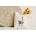thumbnail image 2 of London Tote Bag, London Travel Tote Bag, London Gift, Cotton Canvas Tote Bag, Book Lover's Tote, Travel Gift, London England, 2 of 3