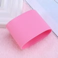 thumbnail image 3 of Funda protectora de silicona resistente al calor para vasos y botellas (rosa), 3 of 5