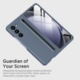 thumbnail image 3 of Compatible for Z Fold 5 Phone Case with Slim S Pen, Galaxy Z Fold 5 Case S Pen Fold Edition, Ultra-Thin Silky Liquid PC Matte Bumper Cover Case for Samsung Galaxy Z Fold5 5G 2023 Dark Gray, 3 of 14