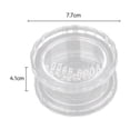 thumbnail image 3 of Manual Mini Garlic Clear Grinder, Portable Compact Handheld Ginger Chili Veggie Chopper Dishwasher Safe Kitchen Food Grinding Tool For Home Camping Cooking(4PC) 3.03*1.61 In, 3 of 9