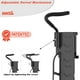 thumbnail image 4 of Portabicicletas giratorio de pared TORACK para 3 bicicletas y cascos, 4 of 8