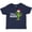 Navy, variant on Feliz Navidad Christmas Cactus in Santa Hat Boys or Girls Baby T-Shirt