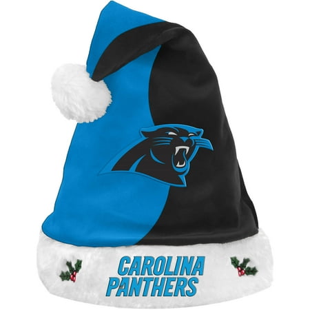 Carolina Panthers Collectibles - Forever Collectibles NFL Basic Santa Hat, Carolina Panthers