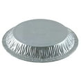 thumbnail image 5 of Pactogo 9" Aluminum Foil Pie Pan 1"  Deep with Clear Dome Lids - Made in USA (Pack of 400 Sets), 5 of 6