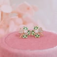 thumbnail image 2 of Fashion Clover Design Alloy Earrings for Women Multi Color Perfect for St Patricks Day Celebrations, 2 of 8