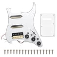 thumbnail image 1 of SSH-Coil Splitting Electric Guitar Pickguard 2 Mini Humbucker + 1Humbucke+Silence Switch Loaded Prewired Scratchplate A, 1 of 5