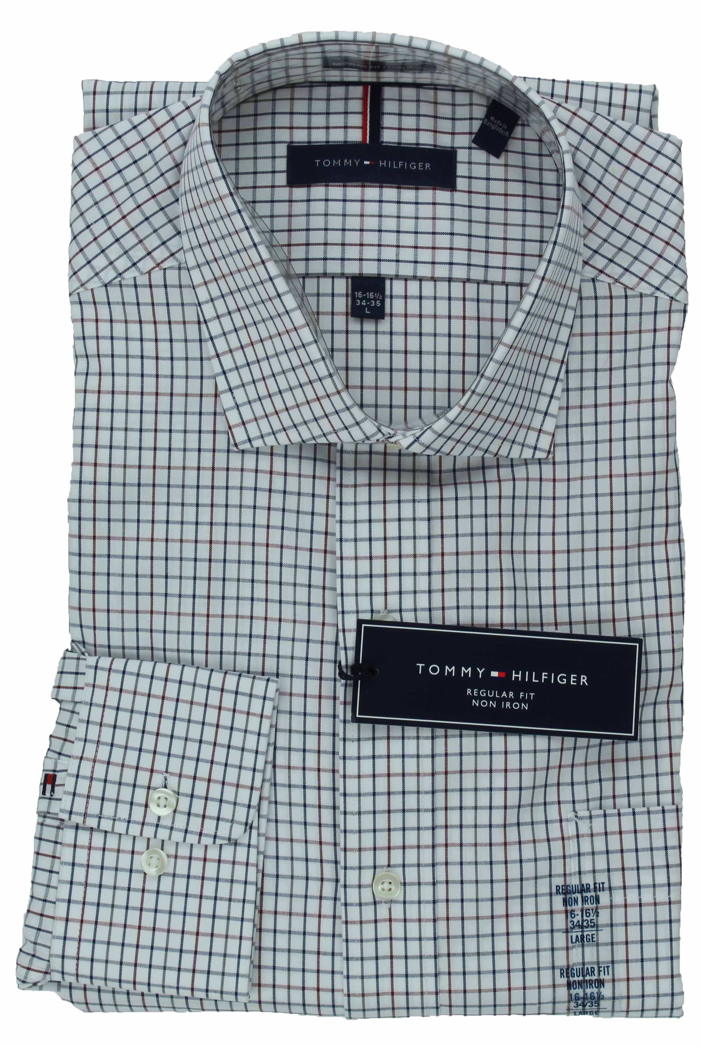 Men’s Tommy Hilfiger Regular Fit Button Down Longsleeve Shirt Variety 