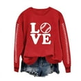 thumbnail image 4 of EQWLJWE Chemises à Manches Longues pour Femmes Décontractées en Solde, Chemises d'Été pour Femmes 2024 Tendance Vacances, Sweat à Capuche Imprimé Col Rond Automne pour Femmes, 4 of 4