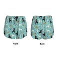 thumbnail image 3 of Fuzoiu Cute Dog Print Women's Athletic Shorts, Double-Layer Running Shorts with Pocket,Women's Workout Shorts for Yoga, Gym, and Workouts-Medium, 3 of 7