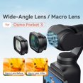 thumbnail image 3 of Pour dji Pocket3 Rallonge Miroir/miroir Macro Grand Angle Rallonge Magnétique J6G7, 3 of 6