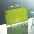 thumbnail image 3 of Lorell, Acrylic Mini File Sorter, 1 Each, Clear,Green, 3 of 5