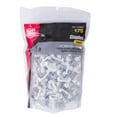 thumbnail image 4 of Gardner Bender PS-175BG Plastic Electrical Cable Staples,  inch, Secures Romex, UF and NM, 175 pk, White, 4 of 4