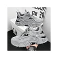 thumbnail image 4 of Multi-functional Thick Soled Men's Skateboarding Shoes, Breathable Mesh Upper & Durable PU/Rubber Sole - Versatile Casual Sports Shoe for Everyday Wear, 4 of 5