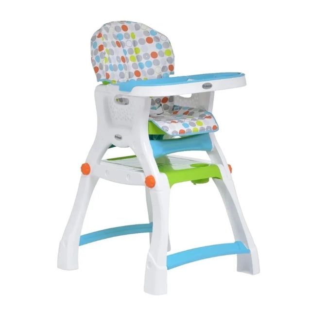 Silla Alta Prinsel Kinder City Circulos Unisex Verde
