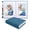 Blue, variant on Small 4x6 Photo Album with Writing Space Holds 30 Photos Ideal for Wedding Theme-Album and Baby Photo Album (Beige)