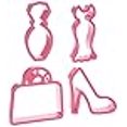 thumbnail image 3 of NY Cake Fashionista Ensemble de Coupe-Cookies - Plastique, 3 of 3