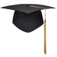 thumbnail image 3 of Sombrero de ceremonia para adultos Sombrero de maestro para ceremonia de graduación de 18 años Sombrero de doctor Sombrero de copa para adultos de 18 años, 3 of 5