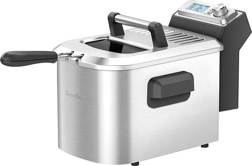 breville the smart 4-qt. dual deep fryer