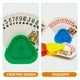 thumbnail image 2 of BRIGHTFUFU 4PCS Titulares de cartas Triángulo Triángulo Juego de tarjetas de juego Accesorios de juego, 2 of 8
