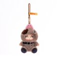thumbnail image 2 of BallsFHK Cartoon Cute Doll Plush Toy Keychain Small Pendant, 2 of 5