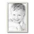 thumbnail image 2 of ArtToFrames 10" x 15" White Square Star Emboss Picture Frame, 10x15 inch White Wood Poster Frame (WOM-5125),  Pack, 2 of 7