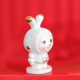 thumbnail image 1 of xinxixnxx Rabbit Piggy Bank Figurine Animal Statue for Bedroom Living Room Decoration White, 1 of 9