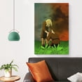 thumbnail image 4 of Hild And Thorfinn Poster Vinland Saga Painting On Canvas Wall Art Poster Scroll Picture Print Living Room Walls Decor Home Posters 24x36inch(60x90cm), 4 of 6