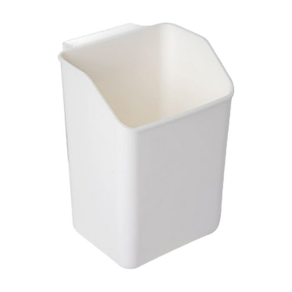 Wovilon Kitchen Small Basket Bathroom Shelf Hangable Bathroom Wall Mounted Plastic Hanging Ginger Garlic Storage Basket