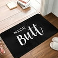 thumbnail image 1 of Floor Rug Doormat Non Slip Front Door Mat Get Naked Wall Art Nice Butt Doormat Rug Cushion Floor Mat Front Room Corridor 24"x16", 1 of 6