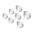 thumbnail image 1 of CAROOTU 3D Acrylic Mirror Wall Sticker DIY Tropical Fish Crystal Removable Wall Decals Home Decoration, 1 of 7