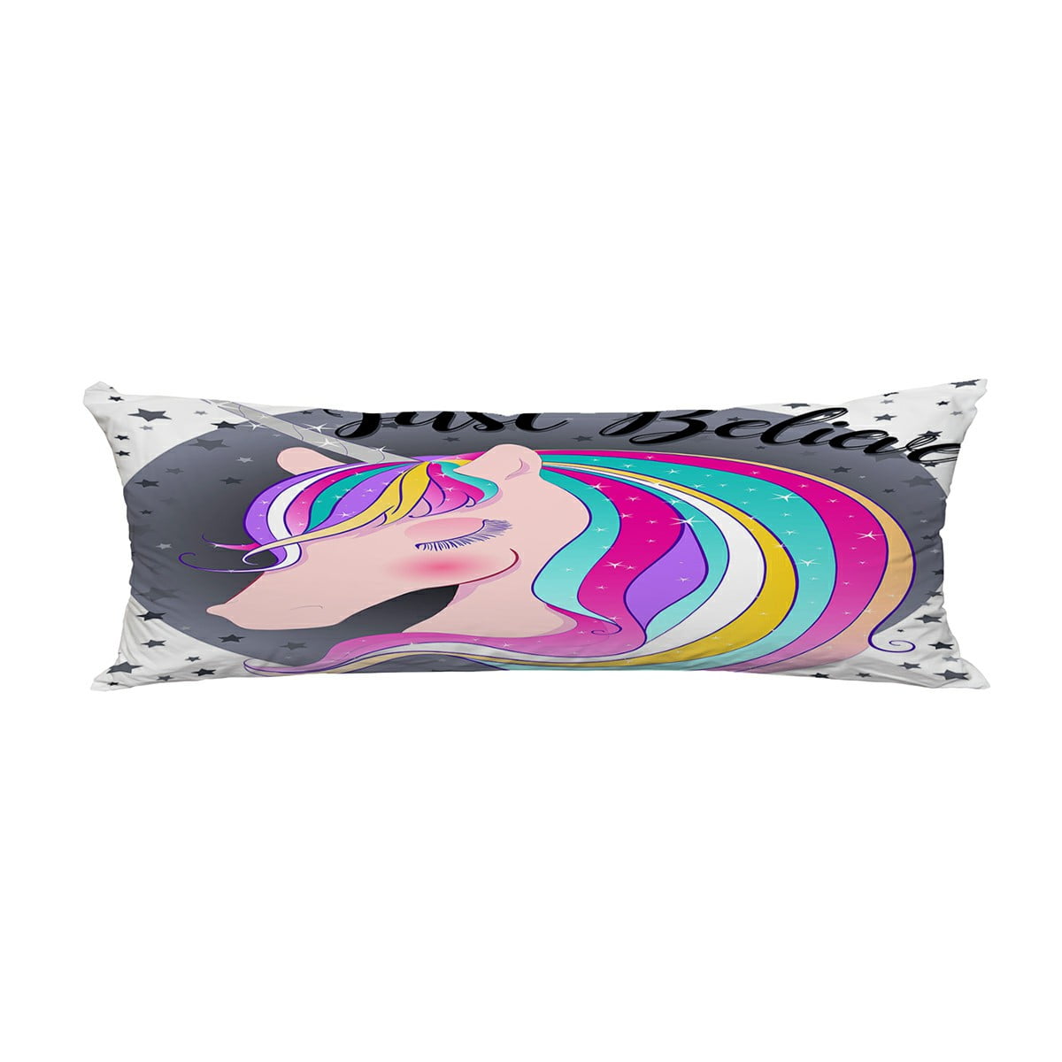 ABPHQTO Unicorn Body Pillow Covers Pillow Case Protector Pillowcase 20x60 Inch