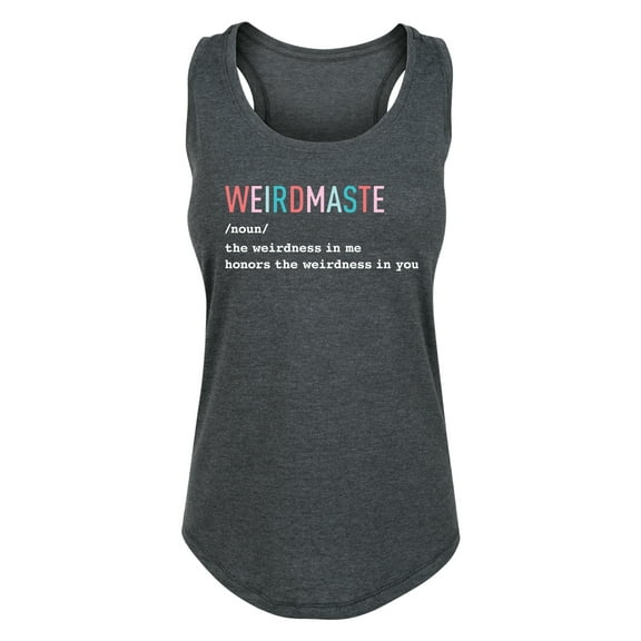Instant Message - Weirdmaste - Women's Racerback Graphic Tank