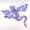 Dream Blue, variant on Design 3D Printed 3D Printed Dragon Figurine Winged Design Multi-Jointed Movable Dragon Tabletop Animal Decors Gift Idea