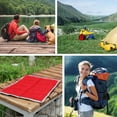 thumbnail image 4 of Camping Mat Quad-Fold Pearl Cotton Outdoor Seat Cushion Insulated Damp-Proof Portable Foldable Pad for Picnic Hiking Beach Travel, 4 of 9