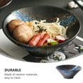 thumbnail image 3 of 1pc Ceramic Bowl Classical Japanese Style Soup Bowl Noodle Bowl Tableware, 3 of 9