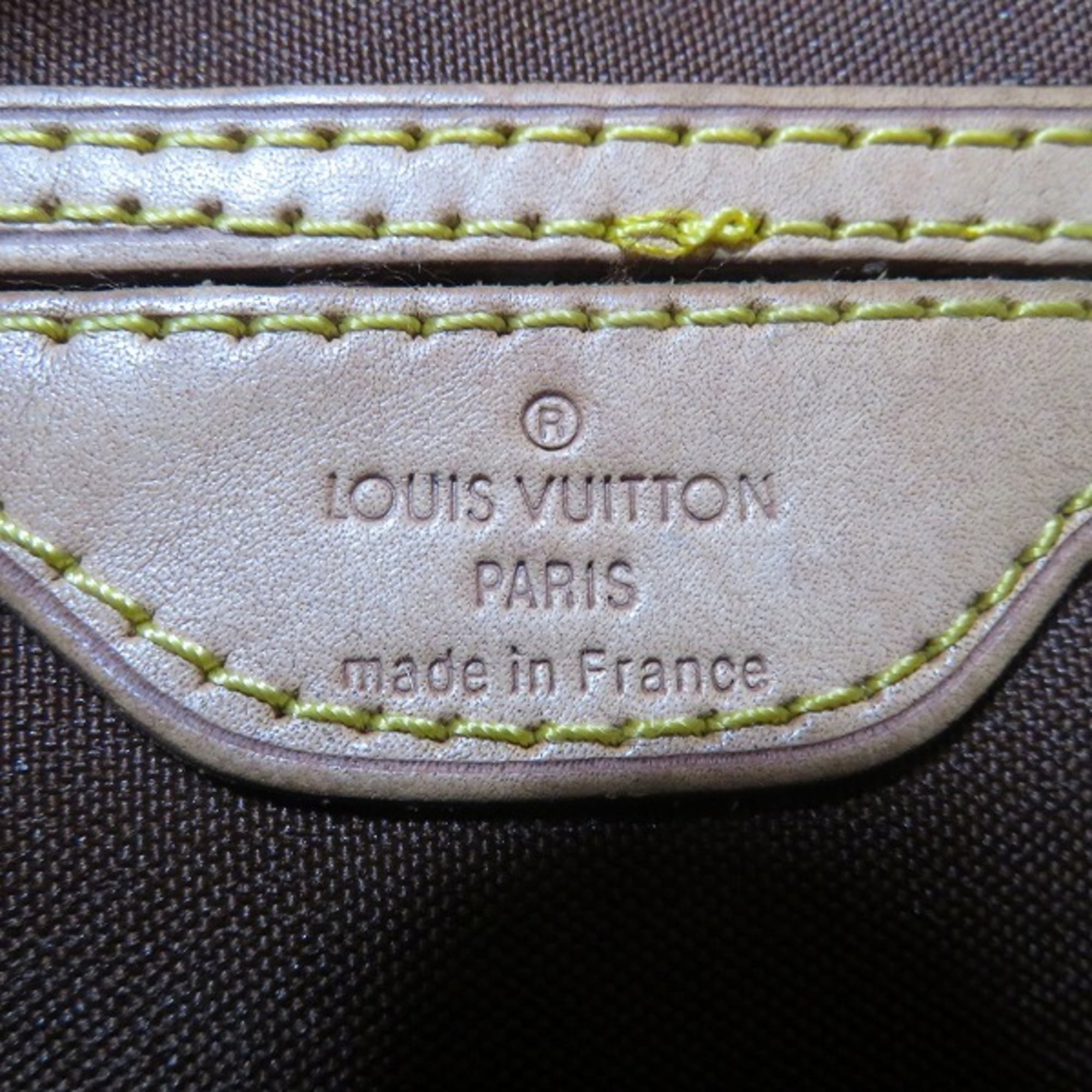 Monogram - MM - Montsouris - Bag - Louis - Back - Sac de voyage Louis  Vuitton America's Cup en toile bleue et cuir noir - M51136 – Pre Owned Louis  Vuitton Handbags Lv Pre Owned Bags - Pack - Vuitton