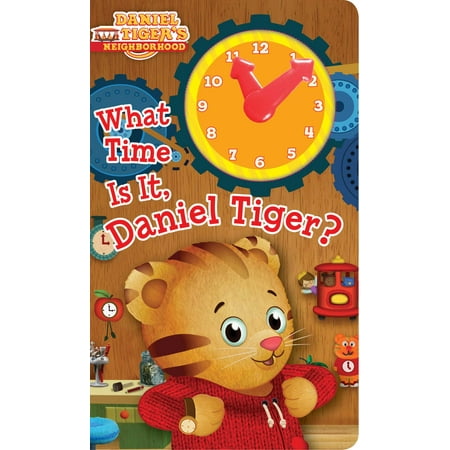 What Time Is It, Daniel Tiger? (Board Book) (Glass Tiger Air Time The Best Of Glass Tiger)