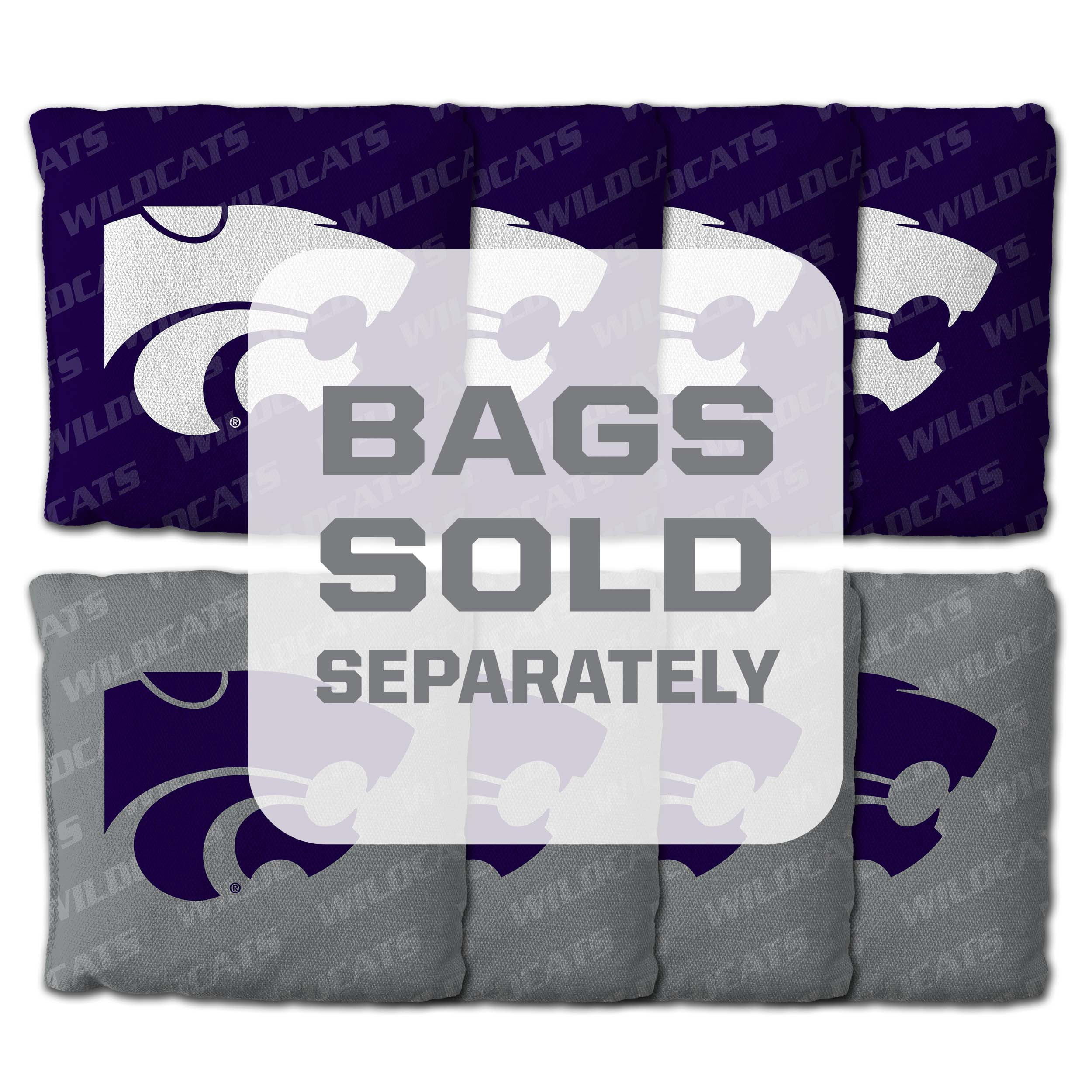 YouTheFan NCAA Kansas State Wildcats 2' x 4' Cornhole Game No Bags