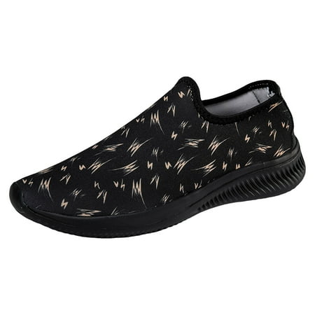 

Men Sports Shoes Fashionable New Pattern Simple Printed Flat Bottomed Comfortable Ultra Light Non Casual Shoes