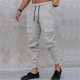 thumbnail image 5 of Pantalones deportivos lisos para hombre: cordones, tejido compuesto Fledge, informal de invierno, material duradero, 5 of 8