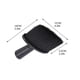 thumbnail image 2 of Cepillo para el cuello de peluquería | Herramienta de limpieza de salón - Cerdas de nylon plástico duradero | Depilación eficiente para profesionales, mango ergonómico, negro, ideal para todo tipo, 2 of 6